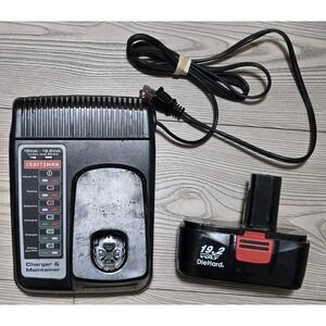 Craftsman Charger 315.CH2030 & 19.2 Volt Diehard Battery Tested Working